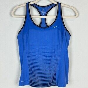 Nike Blue Racerback Athletic Tank Top L